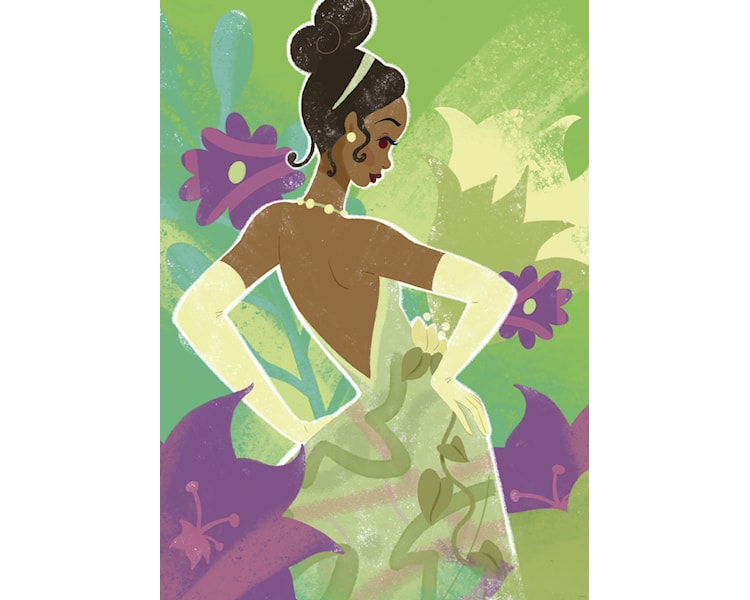 Disney Princess Tiana in Green